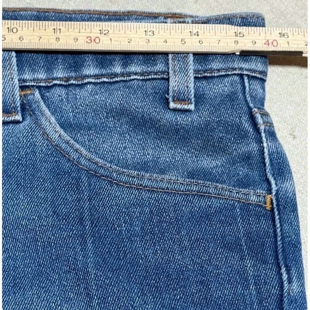 Levis 547 Jeans 32x30 Vintage Blue Cotton Poly USA Made